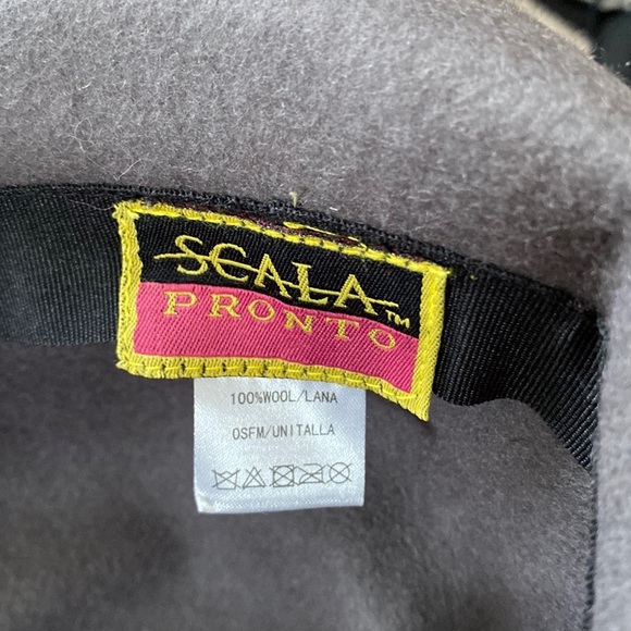 Scala Pronto Gray Wool Hat - Picture 2 of 4